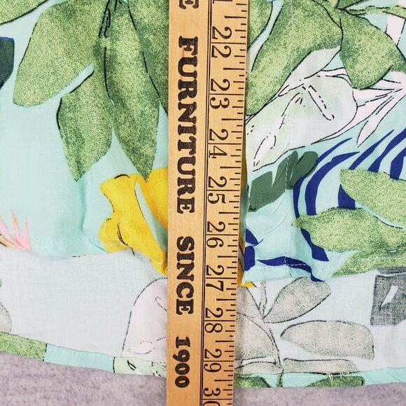 Hippocampo‎ Aloha Camp Shirt Mens Large Rayon Floral Hawaiian Made in Indonesia - Picture 5 of 6